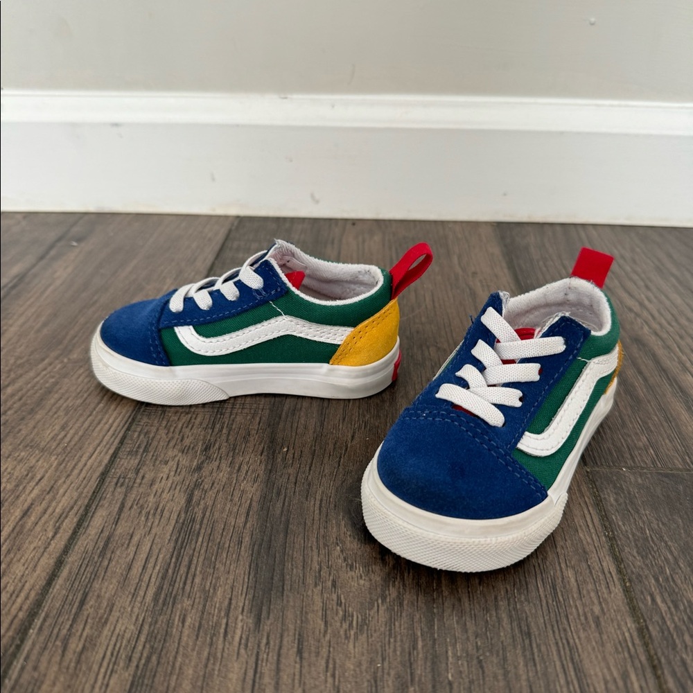 Vans Toddler Color Block Sneakers